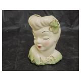 Vintage 1940s Glamour Girls Head Vase
