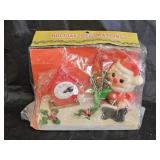 Unopened Vintage Holiday Decorations Blow Mold