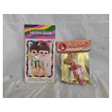 3 Vintage Japan Unopened Christmas Ornaments