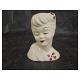 Vintage 1950s Glamour Girls Head Vase