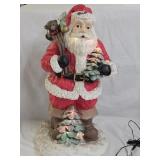 30" Fiber Optic Santa Claus