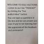 WELCOME to Ogle Auctions!