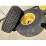 2 Bridgestone 13.6-16 tires and rims