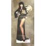 70 in. Cardboard Cut Out of Elvira