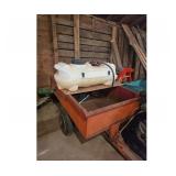 spray tank and trailer