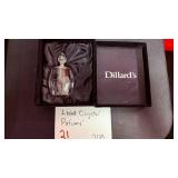 Lead Crystal Perfume Bottle Dillards Box