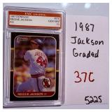 1987 Donruss Reggie Jackson EMC Gem Mint 10