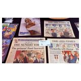 Princess Diana Tribute Magazine and Papers