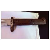 Spanish Mauser Style Bayonet and Scabbard