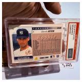 1996 Score Derek Jeter Rookie EMC Graded Mint 9