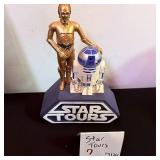 Disney Star Tours C-3PO and R2-D2 Figure