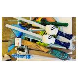 Disney Themed Toy Wands and Swords Lot