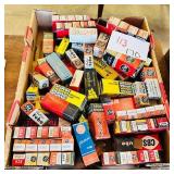 Large Lot Vintage Vacuum Tubes RCA Sylvania