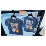 Bluey Kids Graphic T Shirts Size 4T Pair