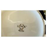 Lenox Ivory China Vases Bowl and Leaf Dish