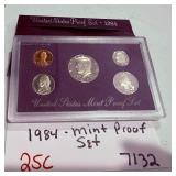 1984 United States Mint Proof Coin Set
