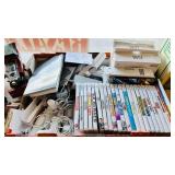 Nintendo Wii Console Bundle with Games Lot