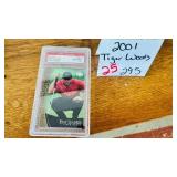2001 Tiger Woods Graded Golf Card Gem Mint 10