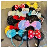 Lot 10 Disney Minnie Mouse Ear Headbands Sequin