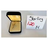 Sterling Silver Cross Pendant Necklace
