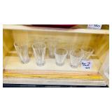 Crystal Barware Set 8 Highball Glasses