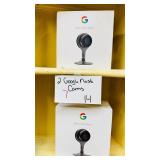 2 Google Nest Cam Indoor Security New
