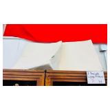 2 Avocado Organic Wedge Pillows New
