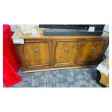 Walnut Credenza Buffet Cabinet 60x19x27