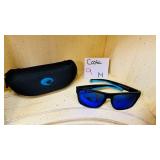 Costa Del Mar Sunglasses Blue Mirror Case