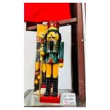 24 Inch Wood Nutcracker Green