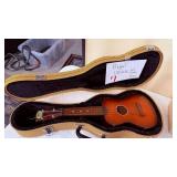 Vintage Regal Ukulele with Tweed Case