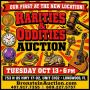 Rarities and Oddities Auction Part 1 Tuesday Oct 13th