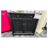 Dark Wood Accent Cabinet w Drawer 28x19x29