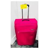 Hot Pink Rolling Suitcase Large