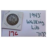 1943 Walking Liberty Half Dollar Silver