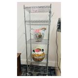 Chrome Wire Shelving Unit 24x18x75