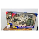 Peace Forces Action Figure Sets Lot of 2