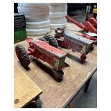 (2) Farmall Toy Tractors
