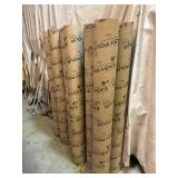 (13) Cardboard Concrete Pole Forms