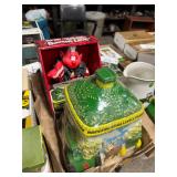 JD Cookie Jar, S& P Shaker