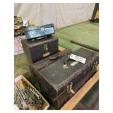 (4) Metal Tool Boxes