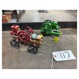 (2) Toy Hit & Miss Engines
