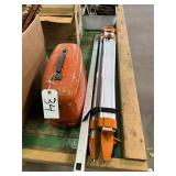 David White Transit, Tripod, Measuring Stick