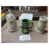 (3) JD Stein/ Mugs