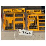 (2) DeWalt 37pc.Bit Sets