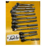 13 Assorted Craftsman Ratchets