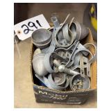 Galvanized Fence Post Clamps and Caps