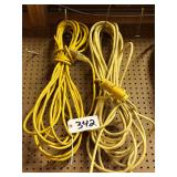 2 Heavy Duty Extension Cords