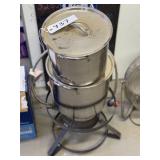 Stainless Steel Stock Pot w/Turkey Fryer & Pots