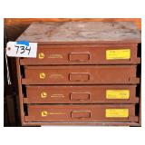 4-Drawer Tool Organizer with Contents